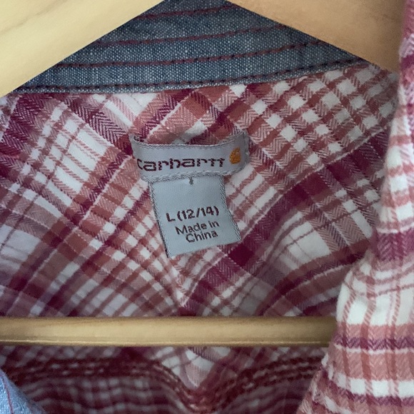 Carhartt Plaid Button Up - Picture 2 of 4